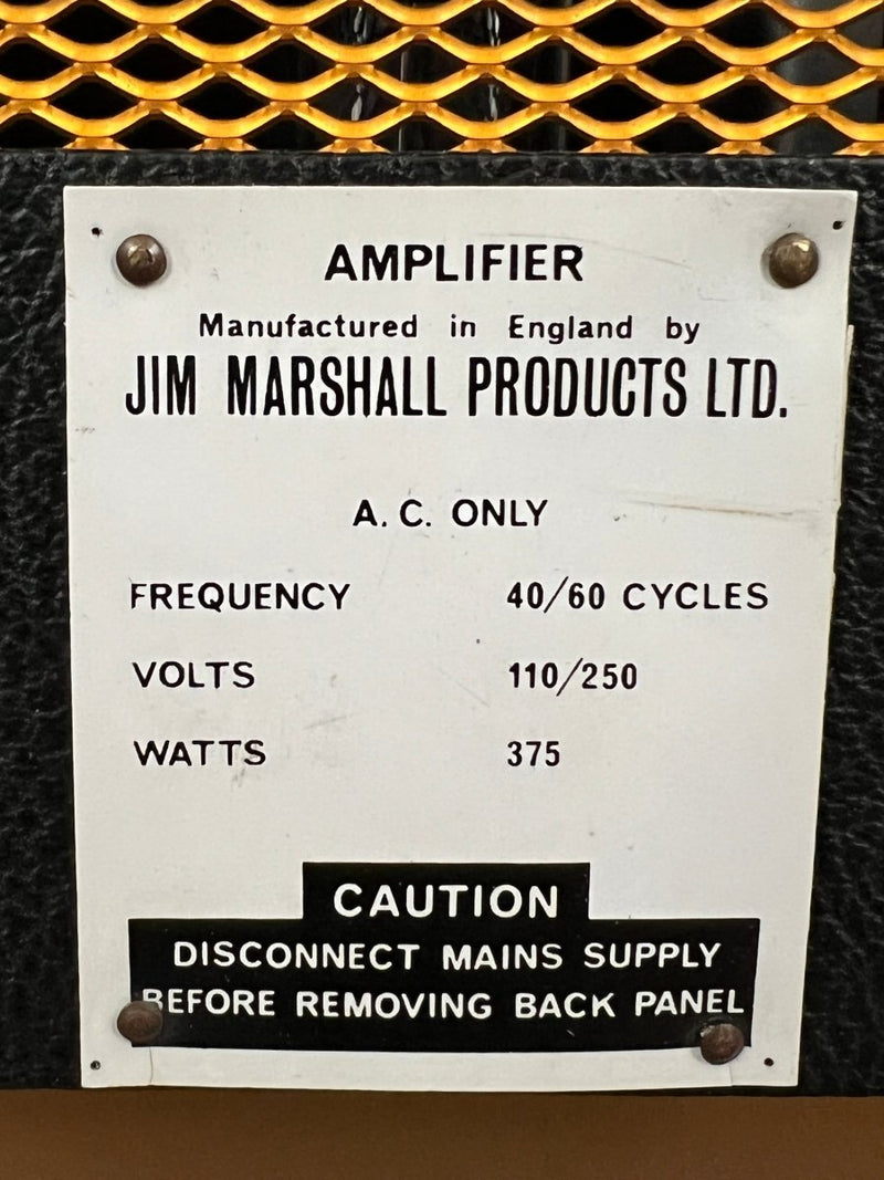 SOLD - Marshall 1959 Plexi JMP Super Lead 100 watt 1967 guitar amp head - Mahar's Vintage Guitars