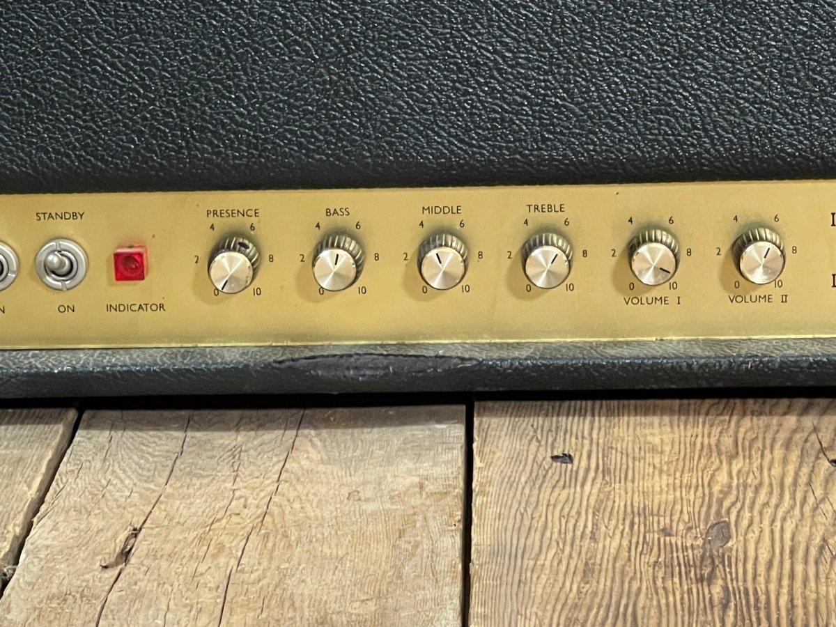 SOLD - Marshall 1968 Plexi Super Lead Super Bass Factory
