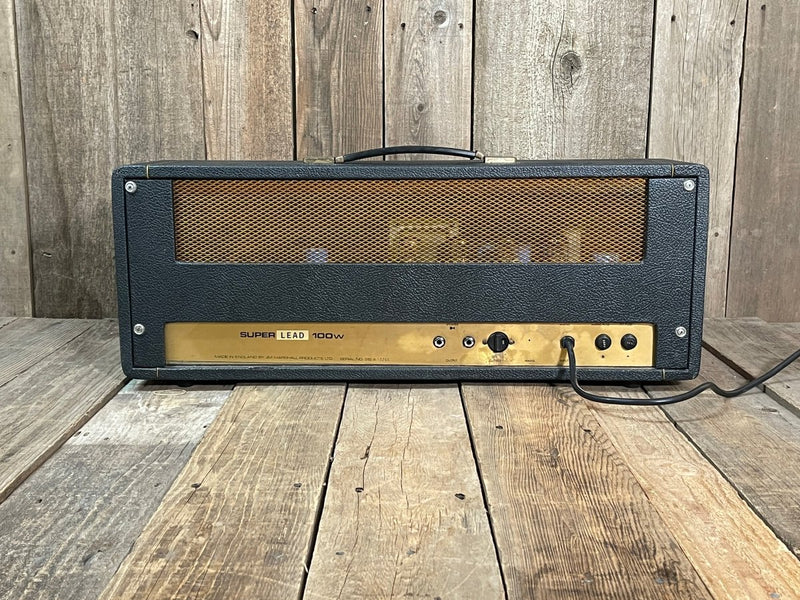 SOLD - Marshall 1968 Plexi Super Lead Super Bass Factory Conversion 1959 100 Watt - Mahar's Vintage Guitars