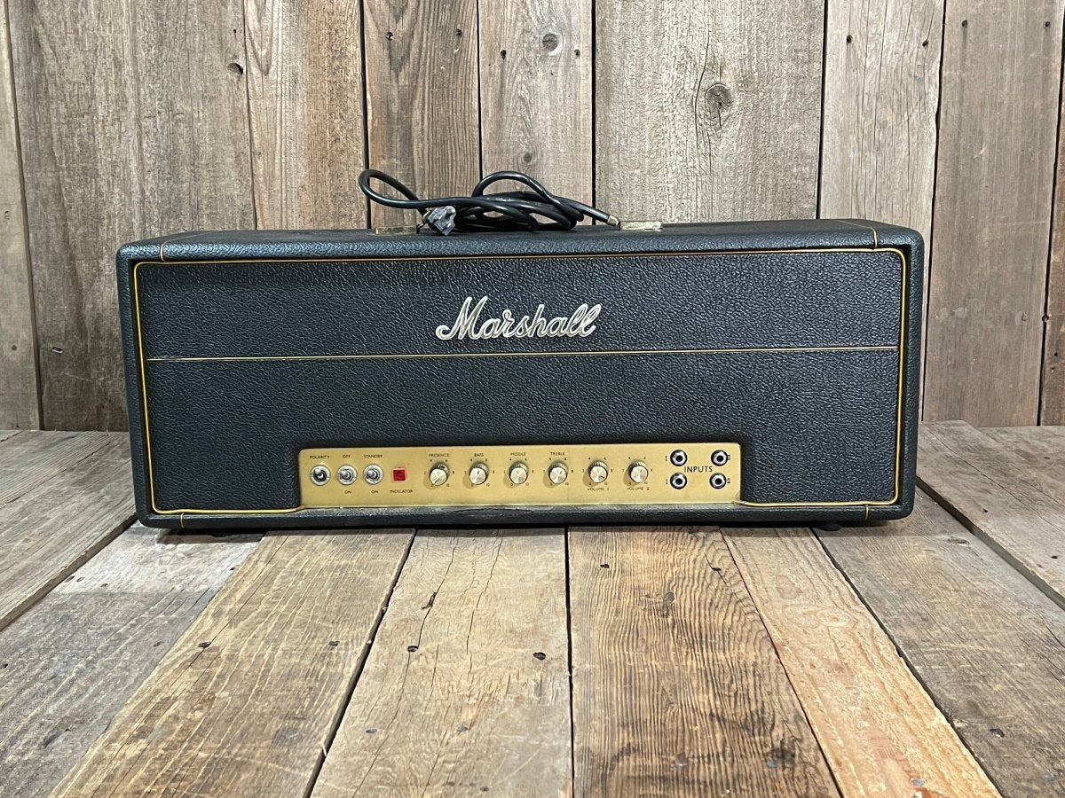 SOLD - Marshall 1968 Plexi Super Lead Super Bass Factory