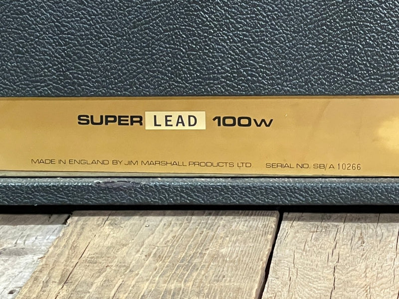 SOLD - Marshall 1968 Plexi Super Lead Super Bass Factory Conversion 1959 100 Watt - Mahar's Vintage Guitars