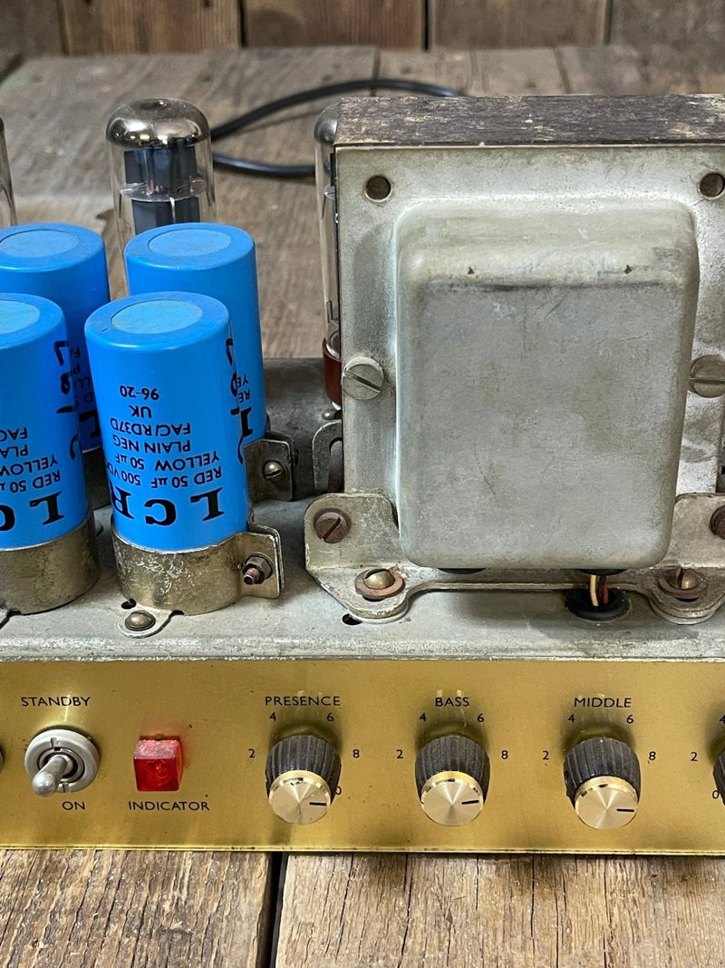 SOLD - Marshall 1968 Plexi Super Lead Super Bass Factory Conversion 1959 100 Watt - Mahar's Vintage Guitars