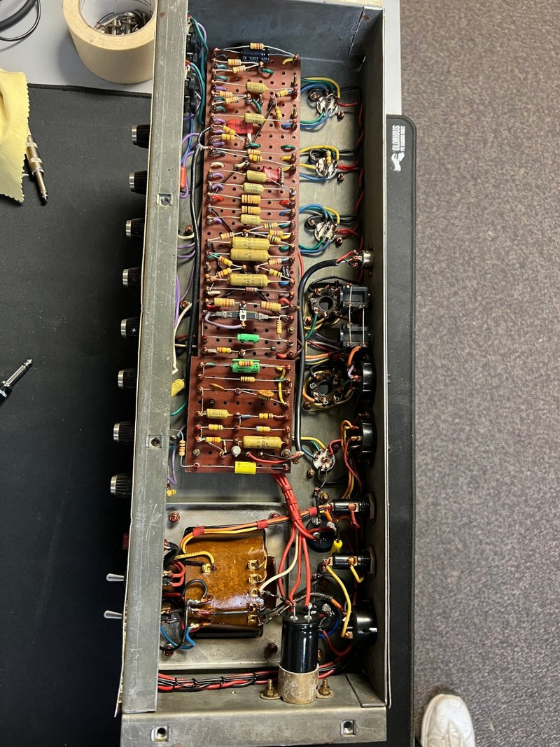 SOLD - Marshall Model 1962 JTM Tremolo Bluesbreaker 50w 1969 - Mahar's Vintage Guitars
