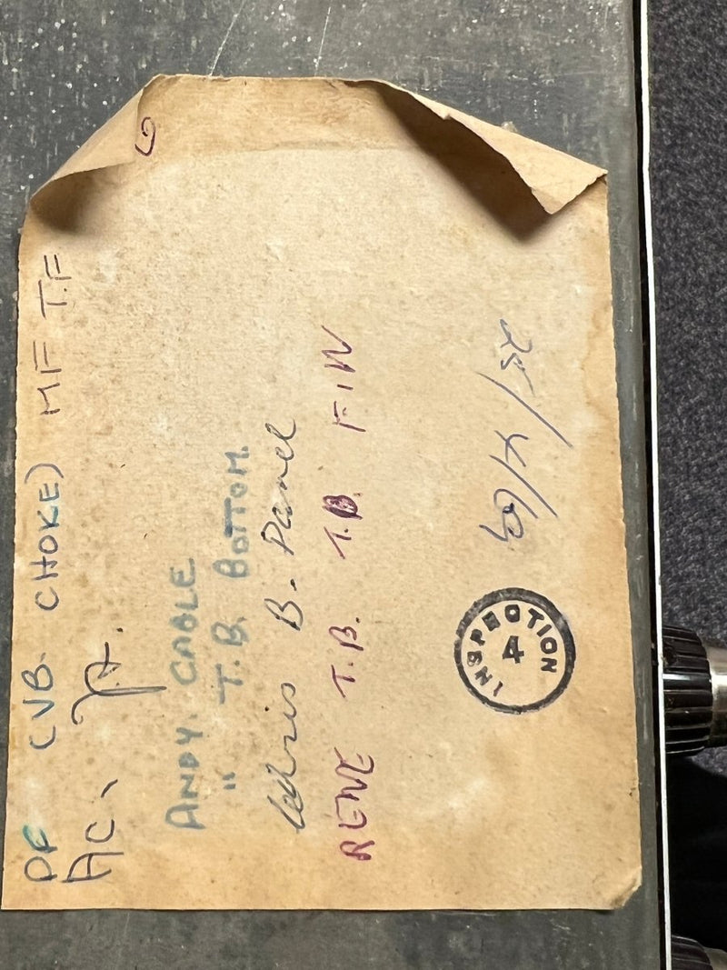 SOLD - Marshall Model 1962 JTM Tremolo Bluesbreaker 50w 1969 - Mahar's Vintage Guitars