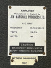 SOLD - Marshall Model 1962 JTM Tremolo Bluesbreaker 50w 1969 - Mahar's Vintage Guitars