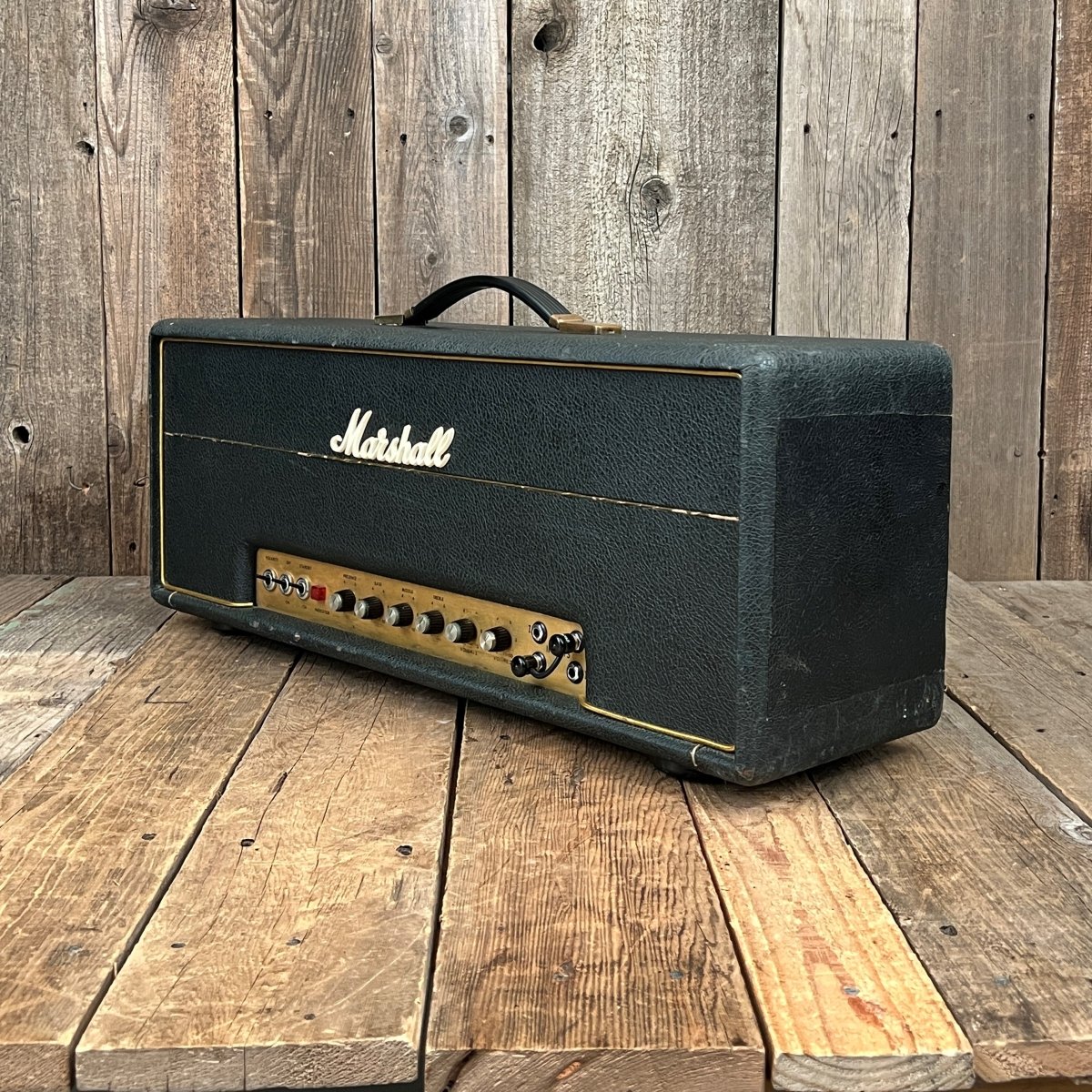 SOLD - Marshall Model 1987 JMP 50 watt Lead guitar amp head 1972 - Mahar's Vintage Guitars