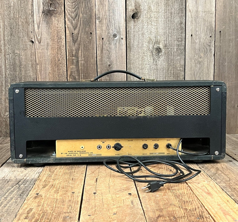 SOLD - Marshall Model 1987 JMP 50 watt Lead guitar amp head 1972 - Mahar's Vintage Guitars