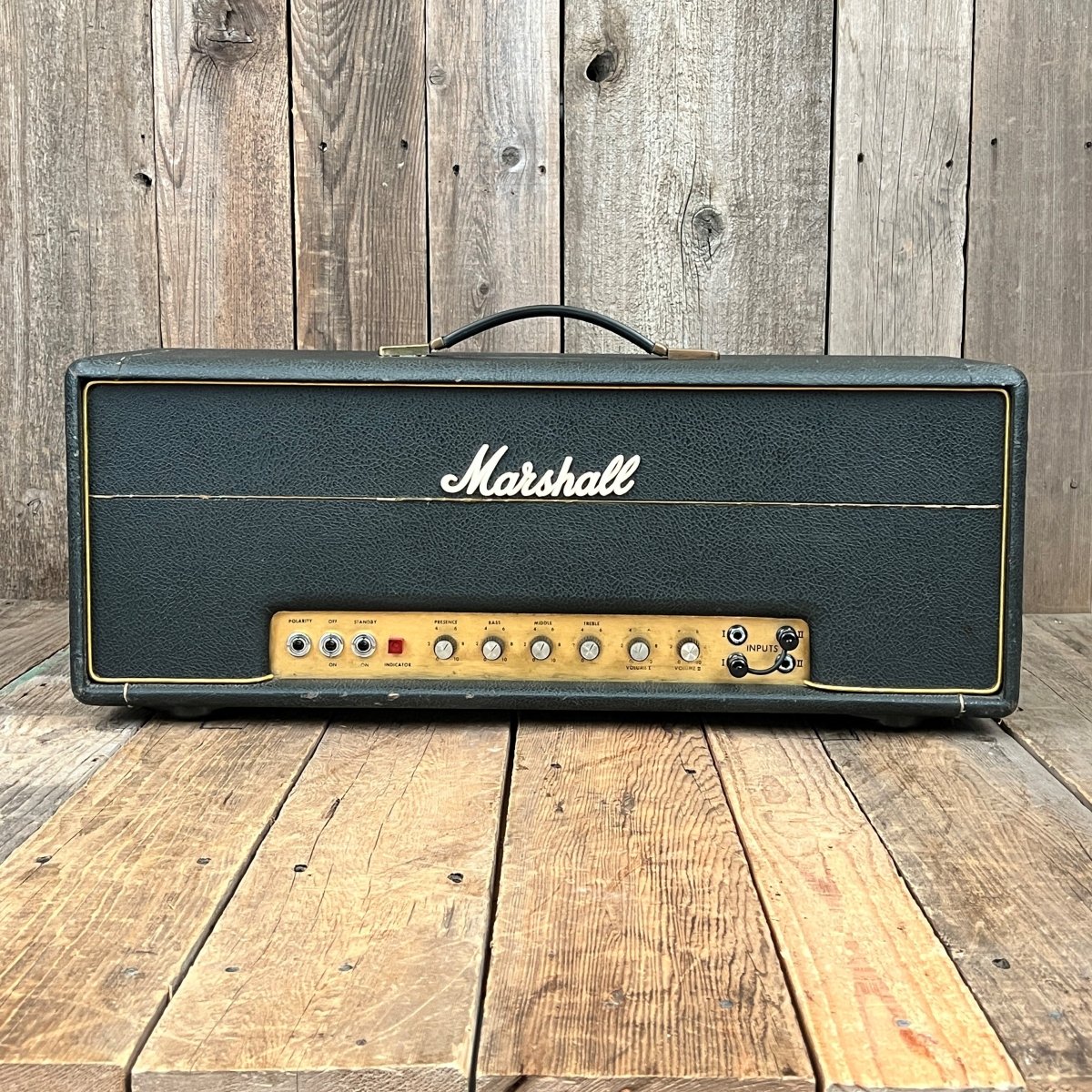 SOLD - Marshall Model 1987 JMP 50 watt Lead guitar amp head 1972 - Mahar's Vintage Guitars