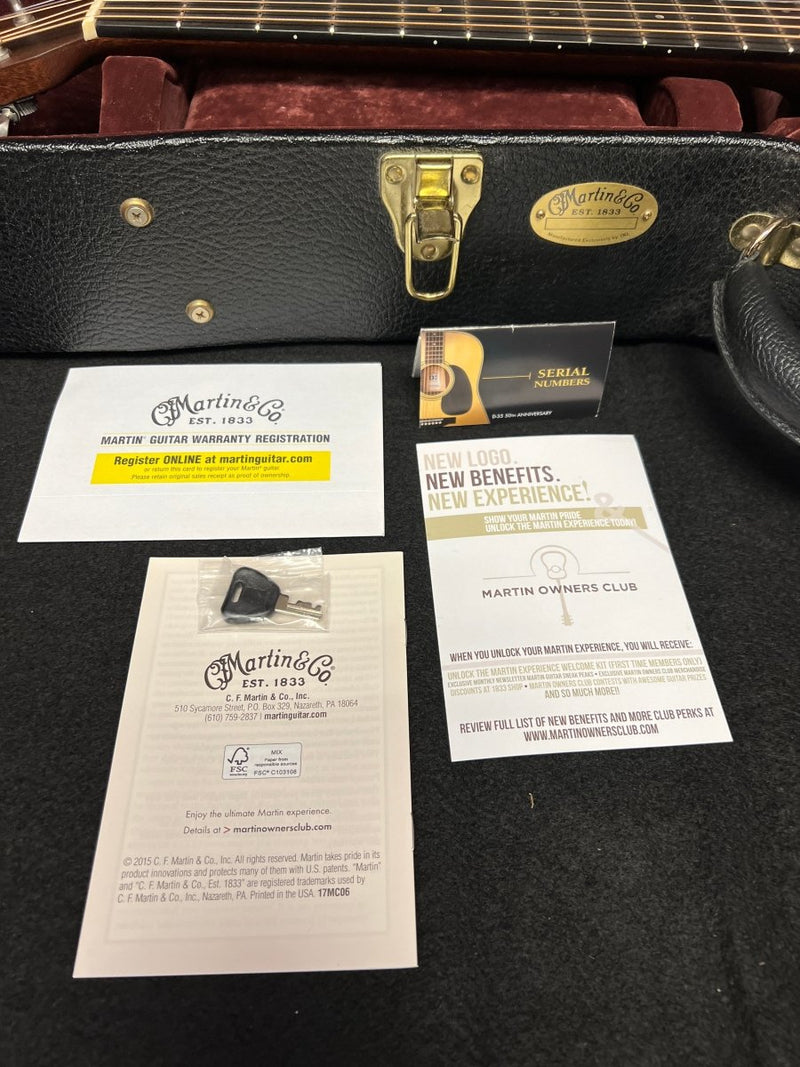 SOLD - Martin 000 - 18 Golden Era Adirondack Top Custom Shop 2015 - Mahar's Vintage Guitars