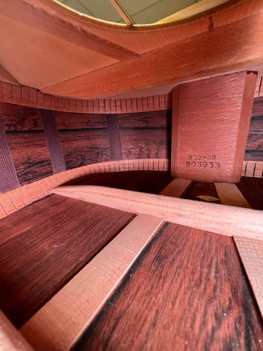 SOLD - Martin D12 - 35 1965 First Year, Beautiful Brazilian Rosewood - Mahar's Vintage Guitars