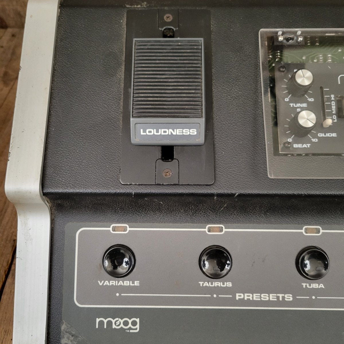 SOLD - Moog Taurus 1 Analog Bass Synth Pedal and Tone Generator - 1974 - 81 - Mahar's Vintage Guitars