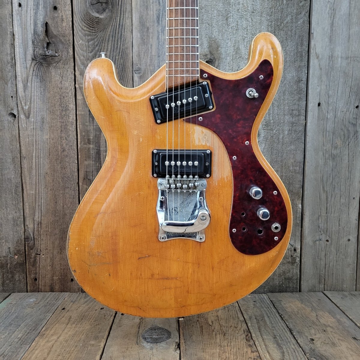 SOLD - Mosrite Joe Maphis Model 1 - 1966 - Mahar's Vintage Guitars