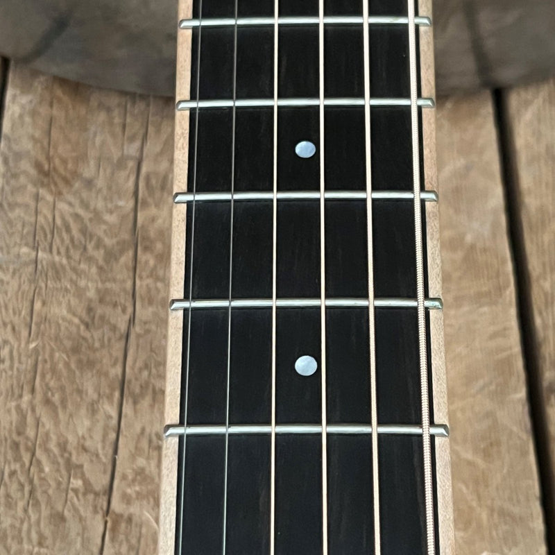 SOLD - Mule Resophonic Tri - Cone Round Neck Resonator Guitar - Mahar's Vintage Guitars