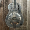SOLD - Mule Resophonic Tri - Cone Round Neck Resonator Guitar - Mahar's Vintage Guitars
