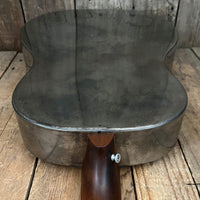 SOLD - Mule Resophonic Tri - Cone Round Neck Resonator Guitar - Mahar's Vintage Guitars