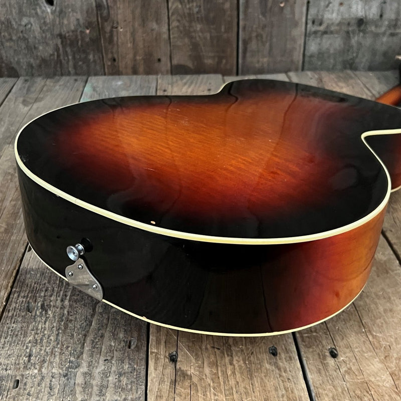 SOLD - National Model 1125 Dynamic Sold Top Archtop Guitar 1953 Sunburst - Mahar's Vintage Guitars