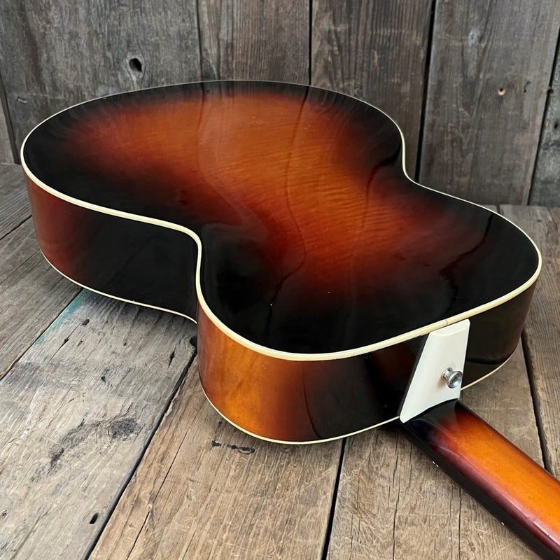 SOLD - National Model 1125 Dynamic Sold Top Archtop Guitar 1953 Sunburst - Mahar's Vintage Guitars