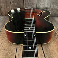 SOLD - National Model 1125 Dynamic Sold Top Archtop Guitar 1953 Sunburst - Mahar's Vintage Guitars