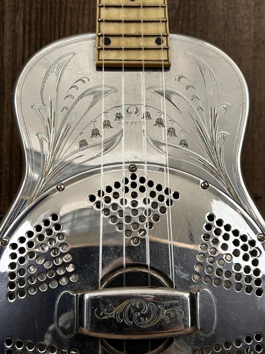 SOLD - National Resonator Ukulele Style 3 - Mahar's Vintage Guitars