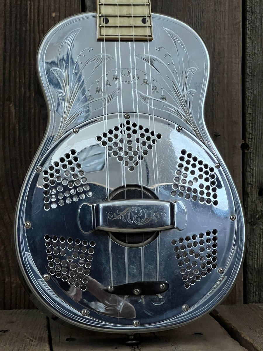 SOLD - National Resonator Ukulele Style 3 - Mahar's Vintage Guitars