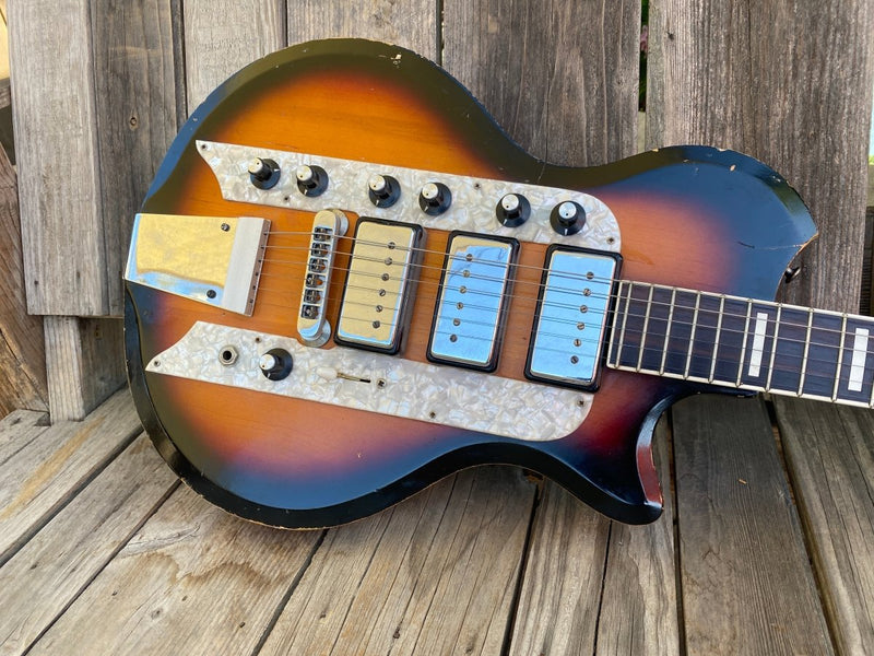 SOLD - National Town and Country 1961 All Original - Mahar's Vintage Guitars