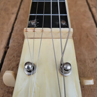SOLD - Oahu (By Valco) "Symphony in White" Mother of Pearl Lap Steel - 1954 - Mahar's Vintage Guitars