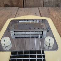 SOLD - Oahu (By Valco) "Symphony in White" Mother of Pearl Lap Steel - 1954 - Mahar's Vintage Guitars
