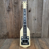 SOLD - Oahu (By Valco) "Symphony in White" Mother of Pearl Lap Steel - 1954 - Mahar's Vintage Guitars