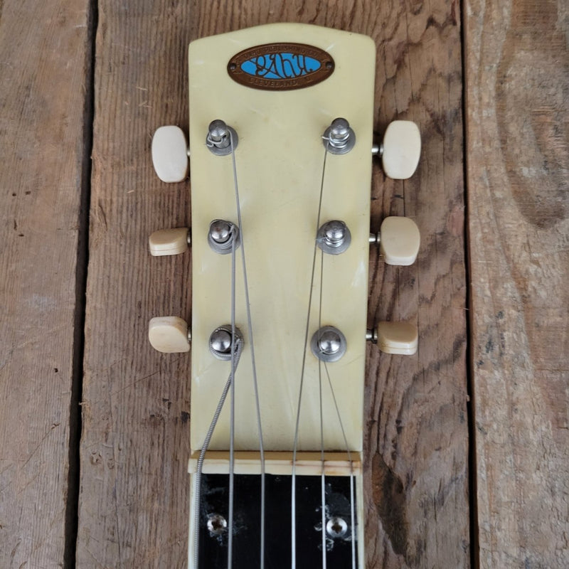 SOLD - Oahu (By Valco) "Symphony in White" Mother of Pearl Lap Steel - 1954 - Mahar's Vintage Guitars