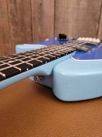 SOLD - Ovation Breadwinner 1973 Sky Blue Lyrachord finish - Mahar's Vintage Guitars