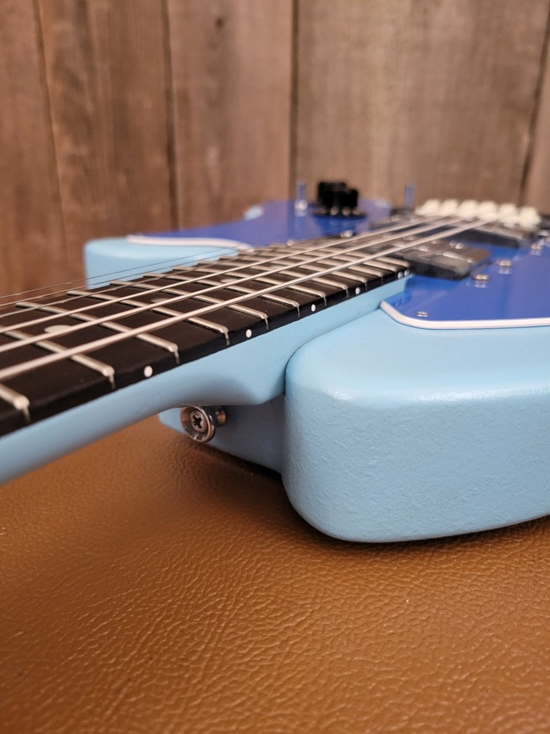 SOLD - Ovation Breadwinner 1973 Sky Blue Lyrachord finish - Mahar's Vintage Guitars