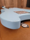 SOLD - Ovation Breadwinner 1973 Sky Blue Lyrachord finish - Mahar's Vintage Guitars