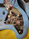 SOLD - Ovation Breadwinner 1973 Sky Blue Lyrachord finish - Mahar's Vintage Guitars