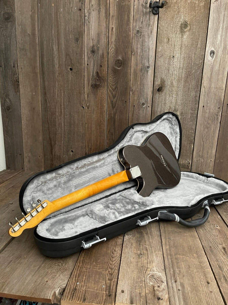 SOLD - Phillipe Dubreuille Philgood Esquire T - Style Paisley - Mahar's Vintage Guitars