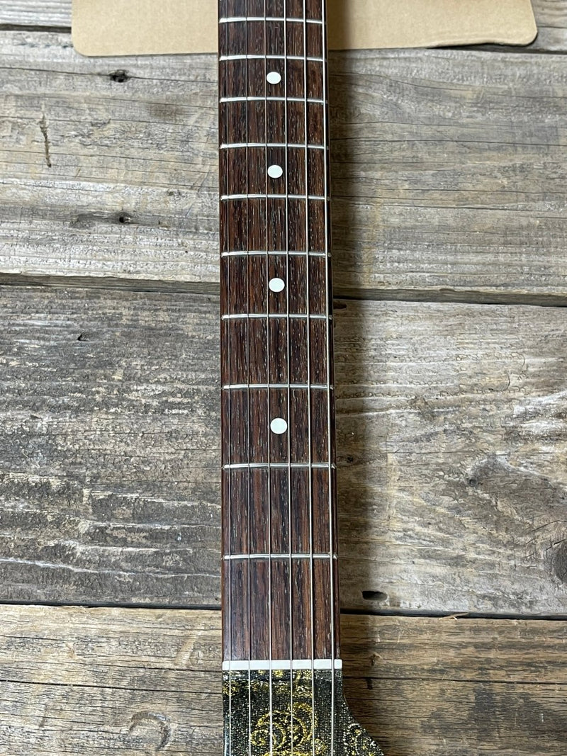 SOLD - Phillipe Dubreuille Philgood Esquire T - Style Paisley - Mahar's Vintage Guitars