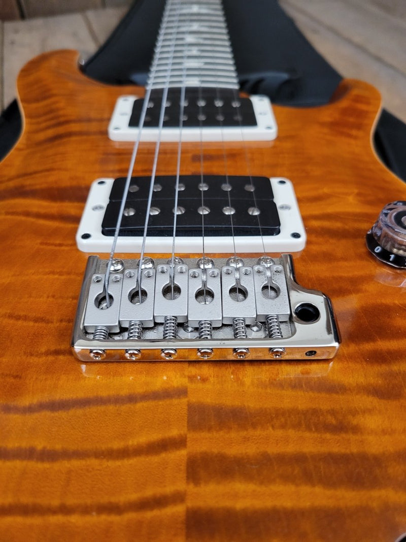 SOLD - PRS CE24 2016 Vintage Yellow Rosewood Fretboard Paul Reed Smith Amber - Mahar's Vintage Guitars