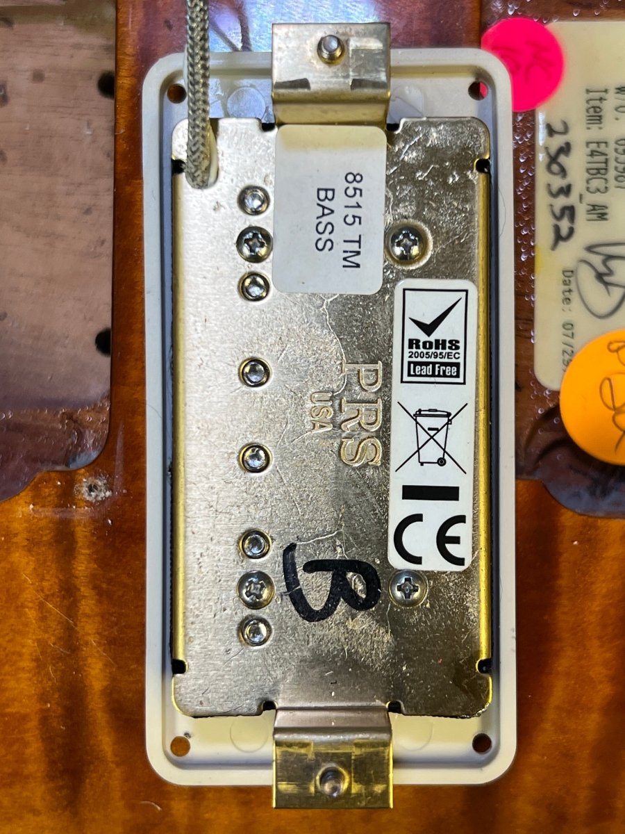 SOLD - PRS CE24 2016 Vintage Yellow Rosewood Fretboard Paul Reed Smith Amber - Mahar's Vintage Guitars