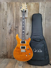 SOLD - PRS CE24 2016 Vintage Yellow Rosewood Fretboard Paul Reed Smith Amber - Mahar's Vintage Guitars