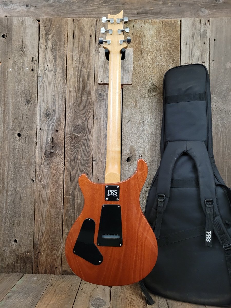 SOLD - PRS CE24 2016 Vintage Yellow Rosewood Fretboard Paul Reed Smith Amber - Mahar's Vintage Guitars