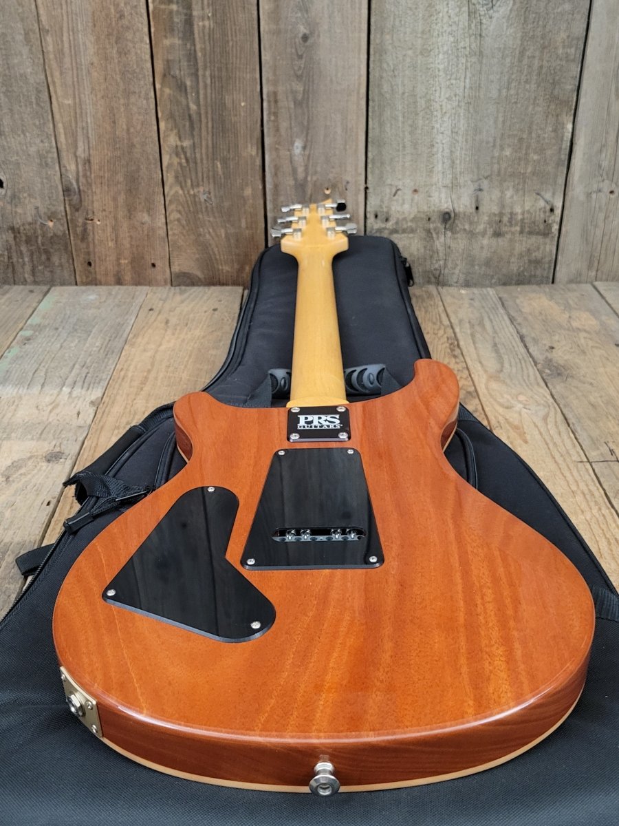 SOLD - PRS CE24 2016 Vintage Yellow Rosewood Fretboard Paul Reed Smith Amber - Mahar's Vintage Guitars