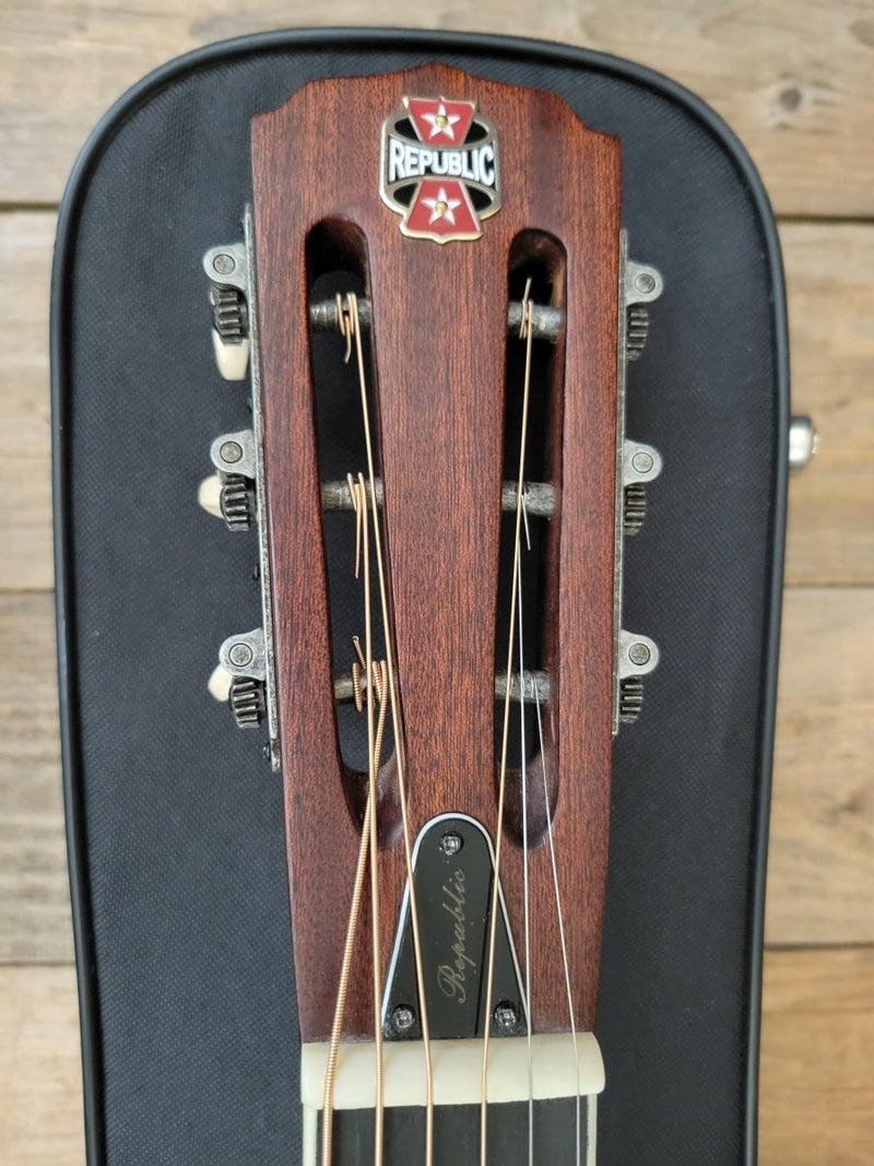 SOLD - Republic Highway 61 Standard Resonator Nickel Relic - Mahar's Vintage Guitars