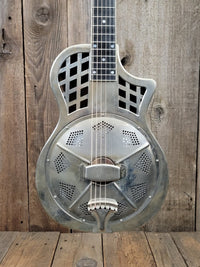 SOLD - Republic Highway 61 Standard Resonator Nickel Relic - Mahar's Vintage Guitars
