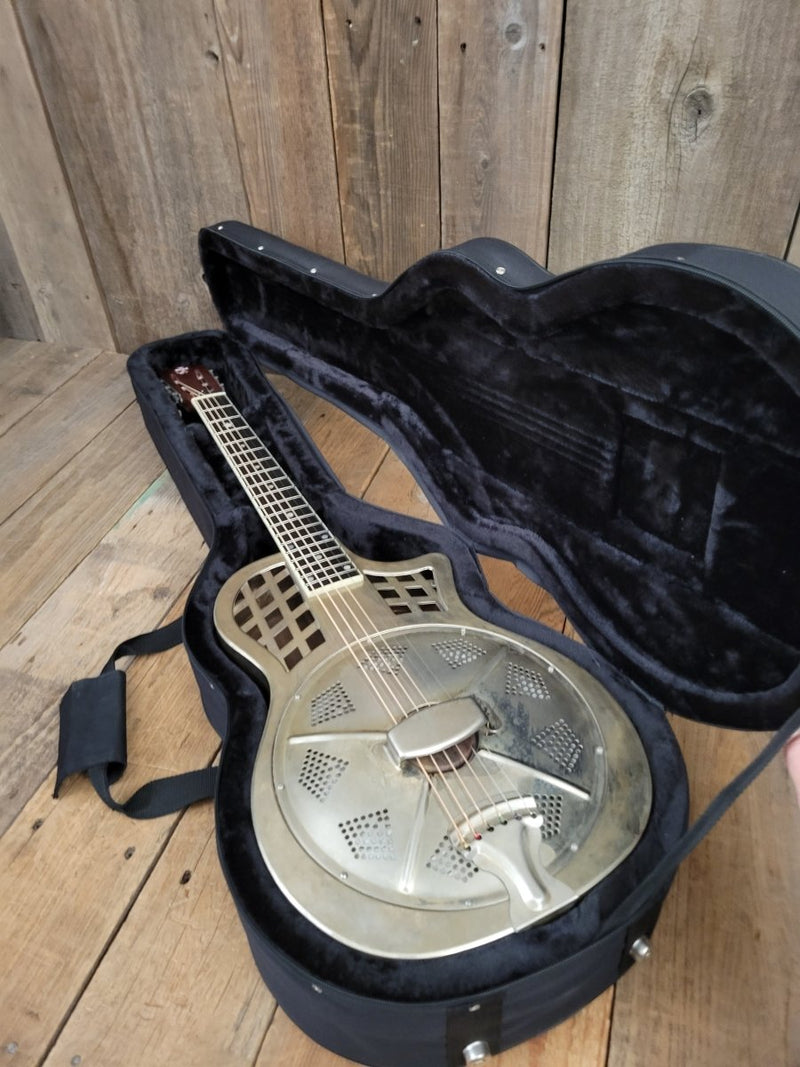 SOLD - Republic Highway 61 Standard Resonator Nickel Relic - Mahar's Vintage Guitars