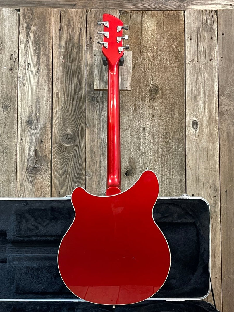 SOLD - Rickenbacker 360 Ruby Red 2017 - Mahar's Vintage Guitars