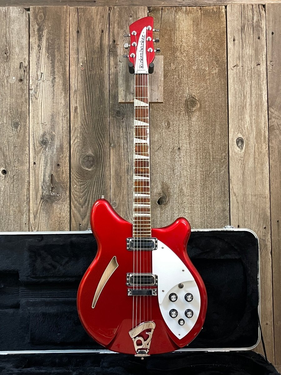 SOLD - Rickenbacker 360 Ruby Red 2017 - Mahar's Vintage Guitars