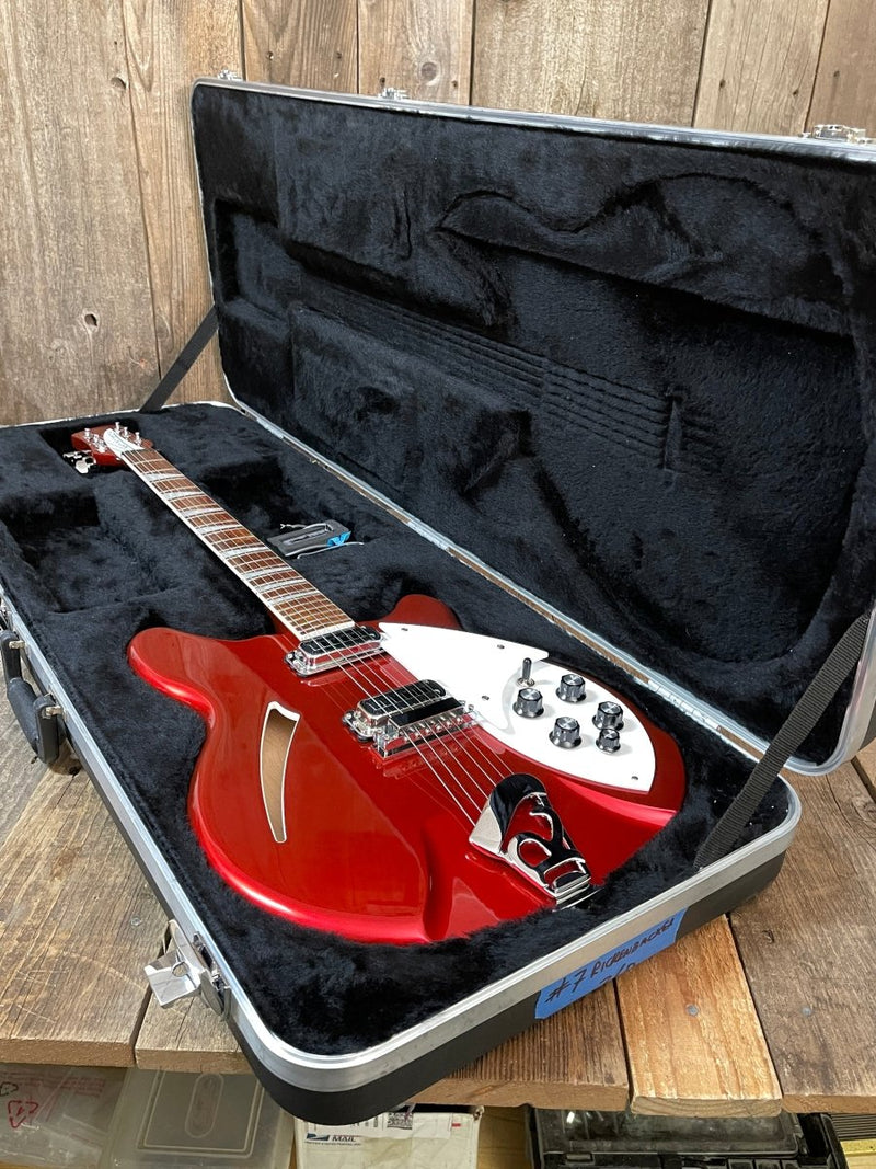 SOLD - Rickenbacker 360 Ruby Red 2017 - Mahar's Vintage Guitars