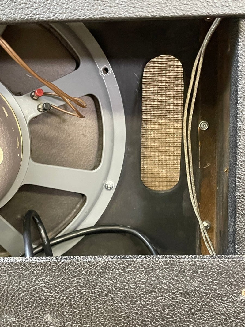 Sold - Sell us yours! - Fender AA763 Vibroverb 1964 FEIC Pre CBS Blackpanel - Mahar's Vintage Guitars