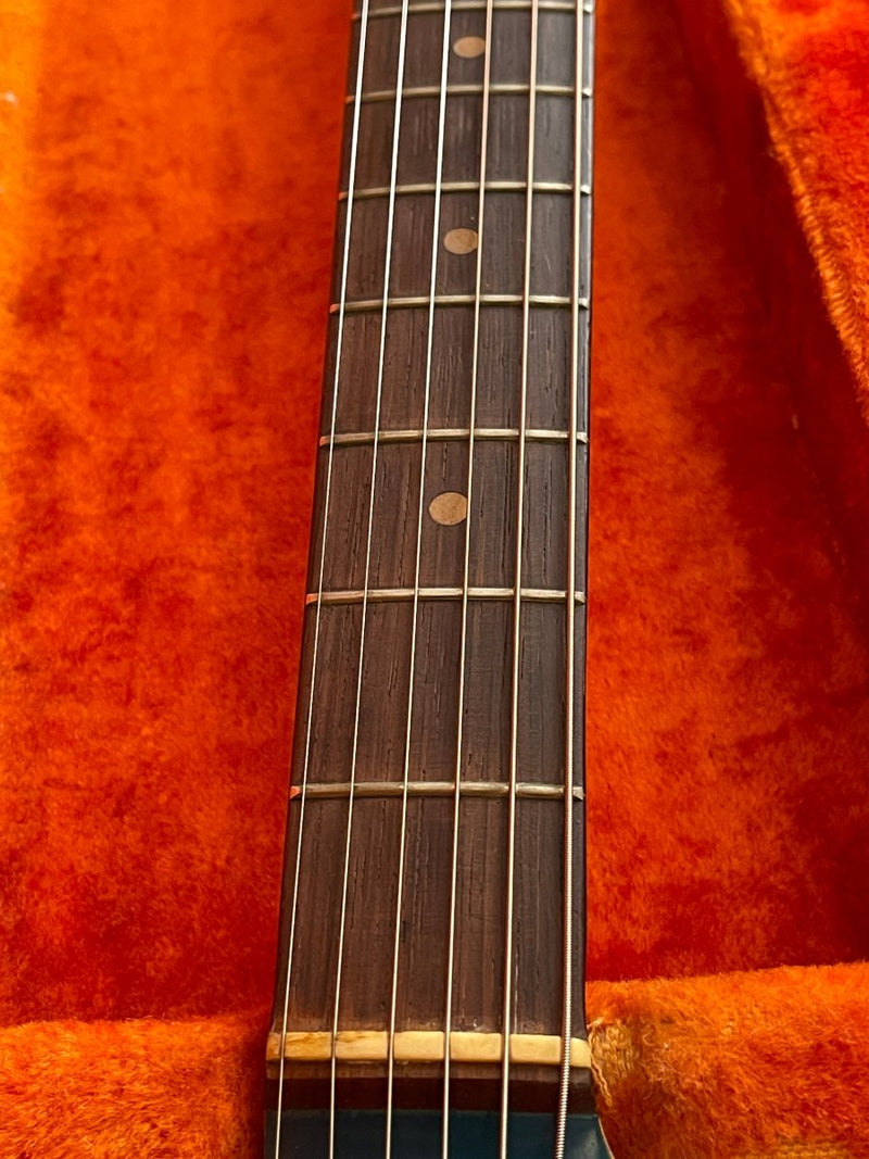 SOLD - Sell us yours! Fender Jaguar 1964 Custom Color Lake Placid Blue with Gold Hardware - Mahar's Vintage Guitars