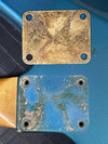 SOLD - Sell us yours! Fender Jaguar 1964 Custom Color Lake Placid Blue with Gold Hardware - Mahar's Vintage Guitars