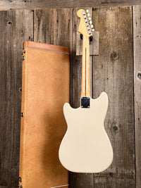 Sold! SELL US YOURS! Fender Musicmaster Gold Guard 1959 - Mahar's Vintage Guitars